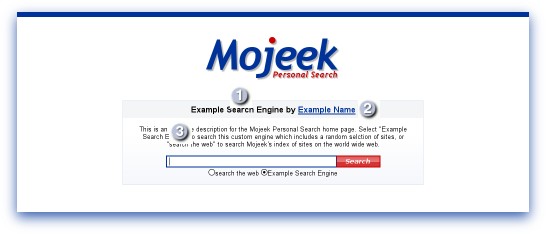 personal search home page